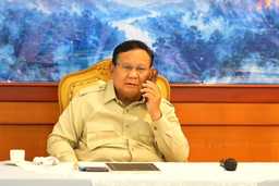 Momen Prabowo Telepon Minta Bantuan Karhutla di Kalteng Segera Dikirim