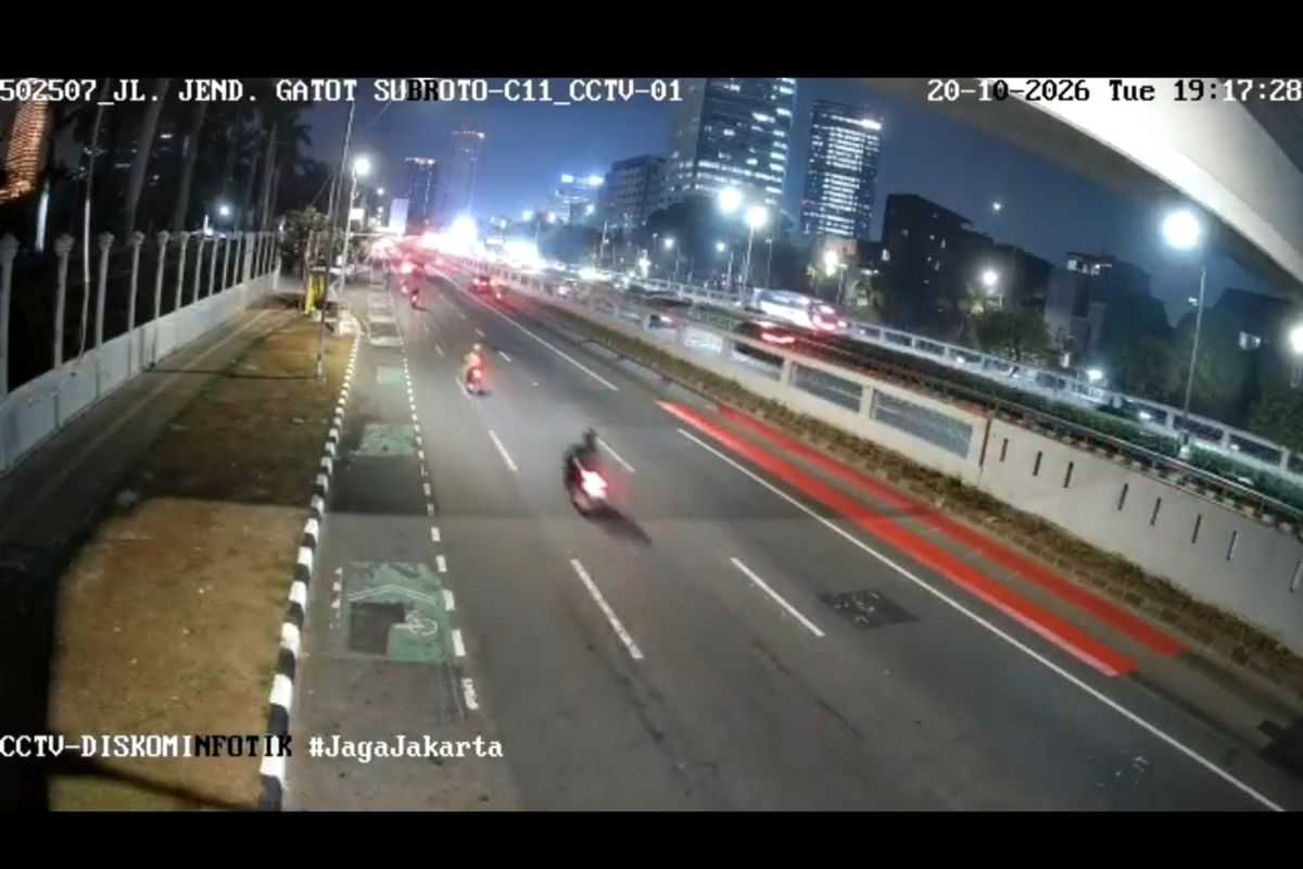 Link CCTV Jakarta Selasa Malam 20 Oktober 2026, Pantau Lalu Lintas Usai Demo