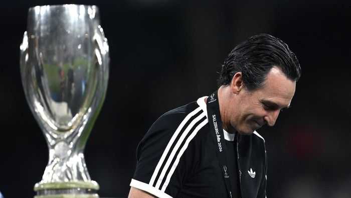 Unai Emery Kembali Gagal Raih Piala Super Eropa, Kekalahan Keempat Jadi Kenyataan
