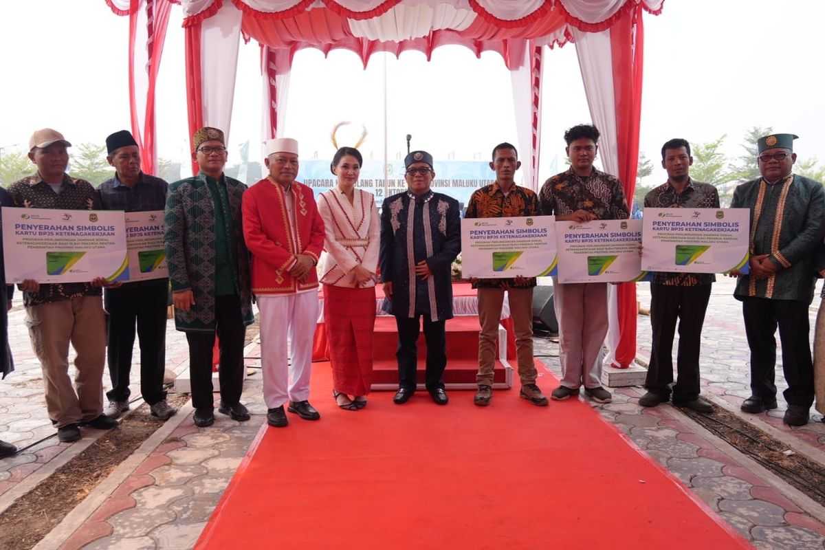 BPJS Ketenagakerjaan dan Pemprov Maluku Utara Lindungi 19.000 Pekerja Rentan